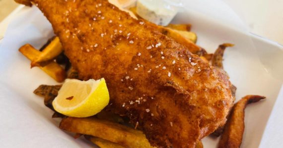 Cameron Sheppard/Alb Media
House fish and chips from Salty Blue in Renton