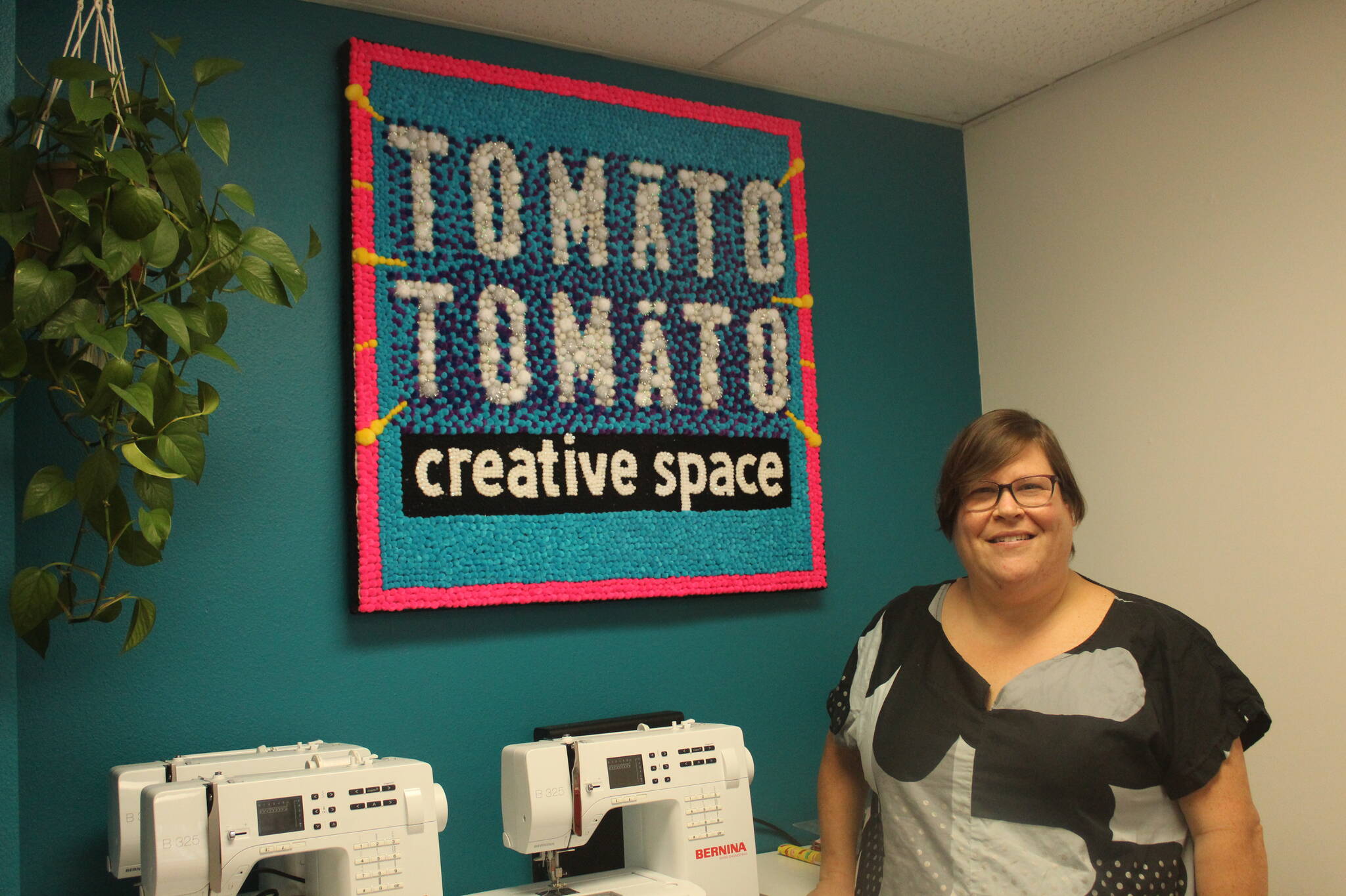 Kelly Affleck, owner of Tomāto Tomäto Creative Space in Renton. Along with original craft kits, Tomāto Tomäto Creative Space is filled with every possible craft tool and material. Photos by Bailey Jo Josie/Alb Media.
