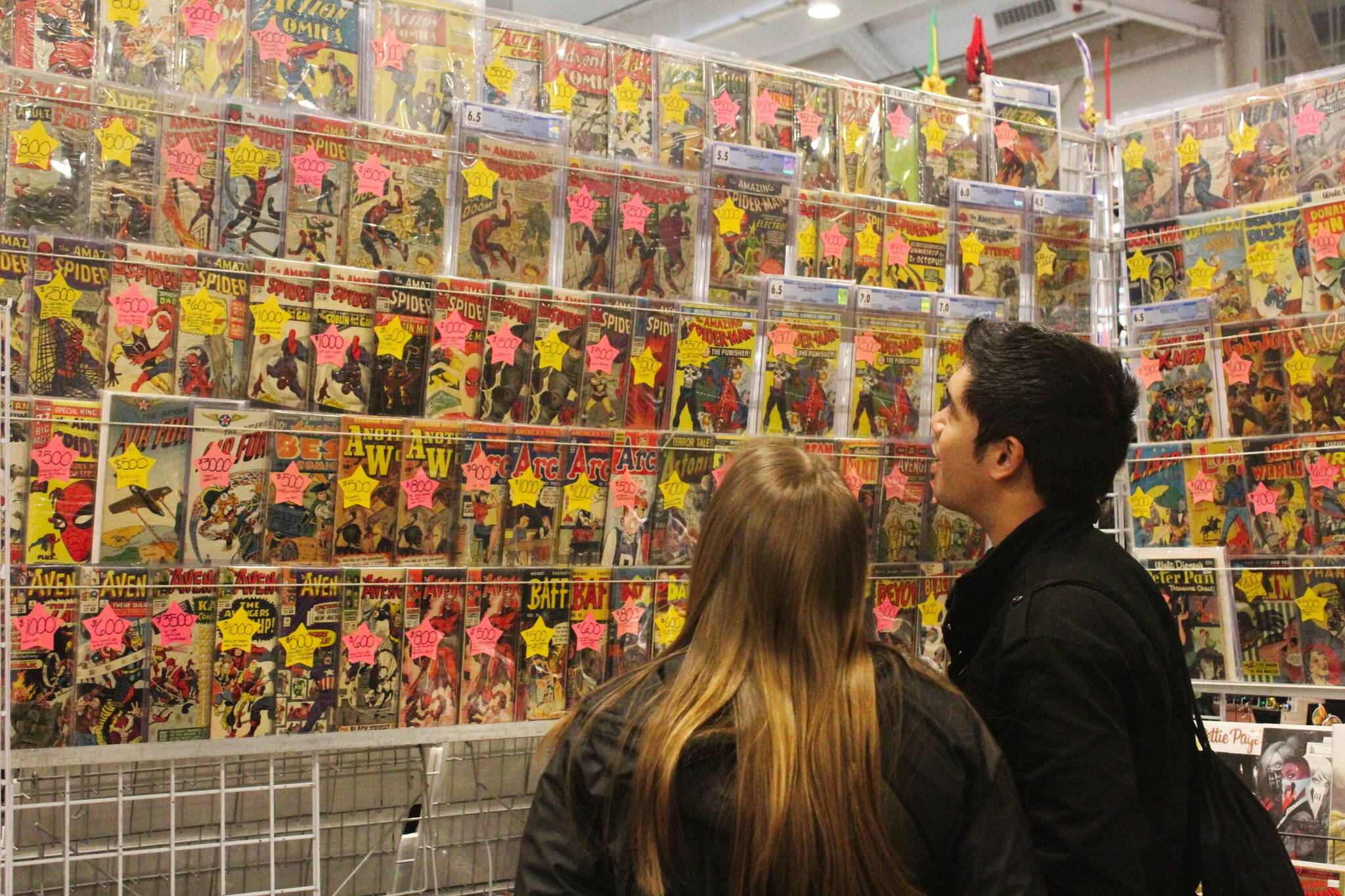 Comic book collection is still a staple of Emerald City Comic Con. Photo by Bailey Jo Josie/Alb Media.