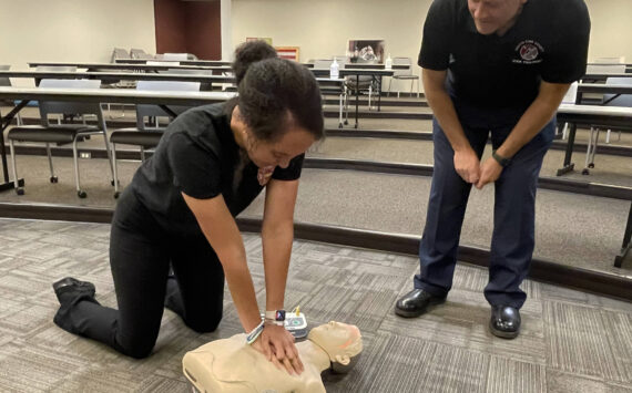 A free CPR training and career fair will run from 10 a.m. to 5 p.m. Saturday, July 13 at the accesso ShoWare Center in Kent. COURTESY PHOTO, Puget Sound Fire